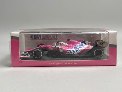 1:43 Spark S6478 BWT Racing Point RP20 70th Anniversary GP 2020 #27 N. Hulkenberg model car