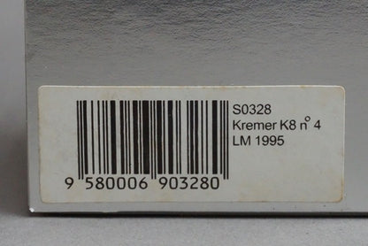 1:43 SPARK S0328 Porsche Kremer K8 Le Mans 1995 #4 model car