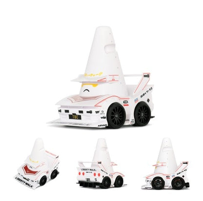 MC252-32 LB × TBC LB-SUPER SILHOUETTE R32 SKYLINE Traffic Cones Pull Back Car model car
