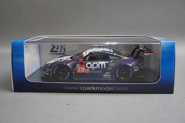 1:43 SPARK S7944 Porsche 911 RSR Proton Competition Le Mans 24H 2019 #78 model car