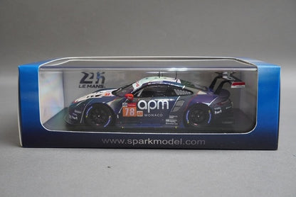 1:43 SPARK S7944 Porsche 911 RSR Proton Competition Le Mans 24H 2019 #78 model car