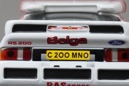 1:43 ixo RAC066 Ford RS200 #5 Ypres Rally 1986 R.Droogmans R.Joosten model car