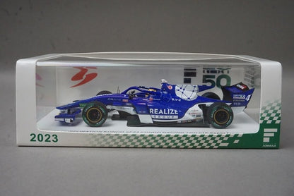 1:43 Spark SFJ004 Realize Corporation Kondo SF23 TRD 01F Super Formula model car