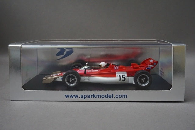 1:43 SPARK S1764 Team Lotus 56B Dutch GP 1971 #15 D. Walker model car