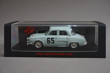 1:43 Spark S5207 Renault Dauphin Monte Carlo Rally Winner 1958 #65 J. Ferret model car