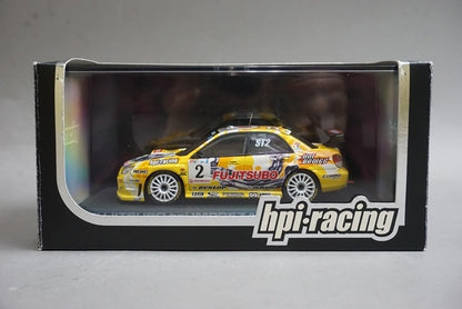 1:43 HPI 948 FUJITSUBO HPI Subaru Impreza 2006 #2 Toshihiro Yoshida Kazuhiro Koizumi model car
