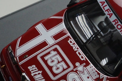 1:43 HPI 8126 Alfa Romeo 155 TS Silverstone BTCC Presentation 1994 #155