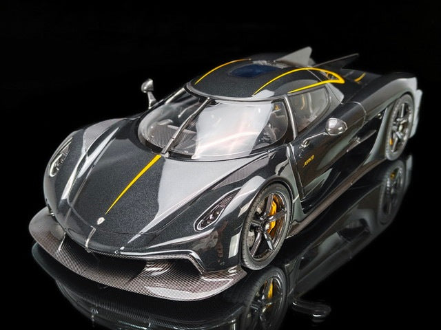 [ Pre-order ] F184-197 FRONTIART 1:18 Koenigsegg Jesko Absolut 7357 Anthracite Resin