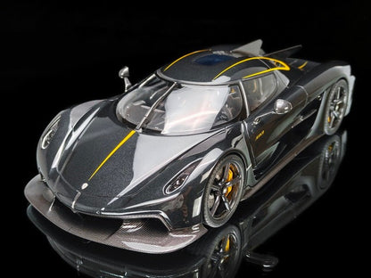 [ Pre-order ] F184-197 FRONTIART 1:18 Koenigsegg Jesko Absolut 7357 Anthracite Resin