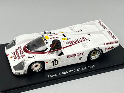 1:43 Spark S1911 Porsche 956 Le Mans 5th 1985 #10 Berkeley Specification