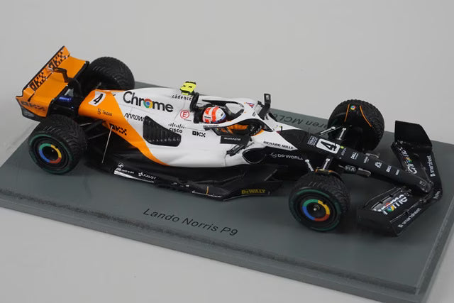 1:43 Spark S8583 McLaren MCL60 Monaco GP 2023 #4 L. Norris