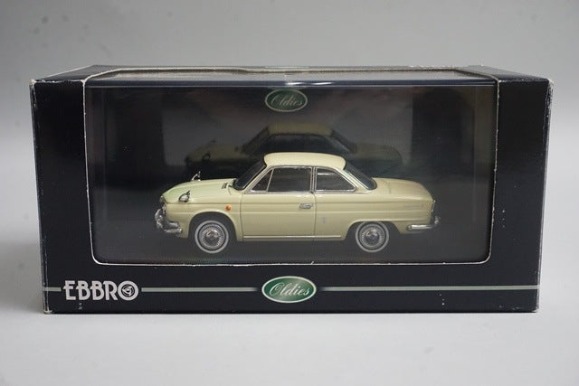 1:43 EBBRO 43650 Hino Contessa 1300 Coupe 1964 White