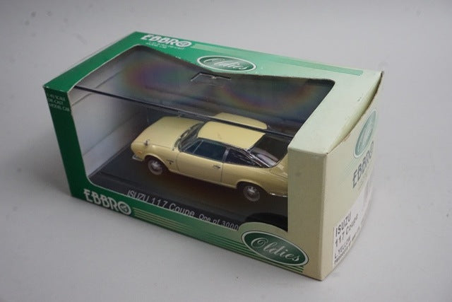 1:43 EBBRO 43401 Isuzu 117 Coupe Light Yellow