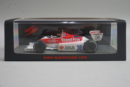 1:43 Spark S5790 Arrows A6 British GP 1983 #30 T.Boutsen