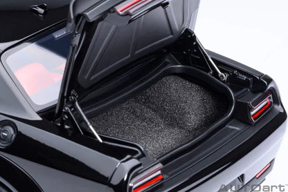 [ Pre-order ] 71765 AUTOart 1:18 Dodge Challenger SRT Super Stock 2023 (Black <Pitch Black>)