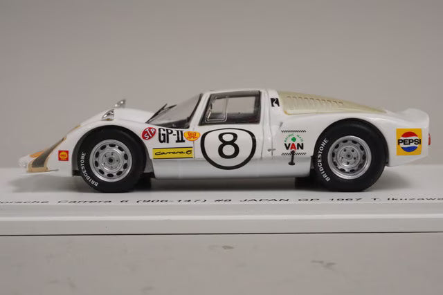 1:43 Spark SKB43028 Kidbox Custom Porsche Carrera 6 (906-147) Japanese GP 1967 #8 Toru Ikuzawa