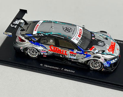 1:43 Spark SGT164 Stanley Civic Type R-GT Team Kunimitsu GT500 Super GT 2024 #100 Naoki Yamamoto / Tadasuke Makino