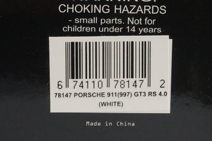 1:18 AUTOart 78147 Porsche 911 (997) GT3 RS 4.0 White