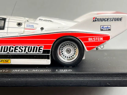 1:43 Spark CA-WOL-13 Kartima Custom Porsche 962 1.Platz IMSA Miami 1986 #86