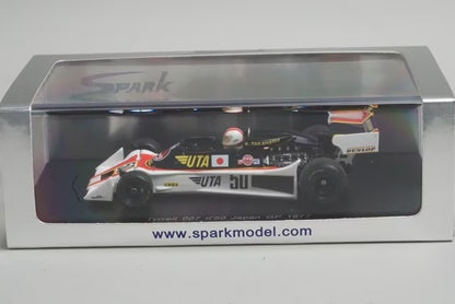 1:43 Spark S1639 Tyrrell 007 Japan GP 1977 #50 Kunimitsu Takahashi