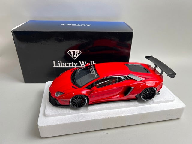 1:18 AUTOart 79108 LB-WORKS Lamborghini Aventador Red
