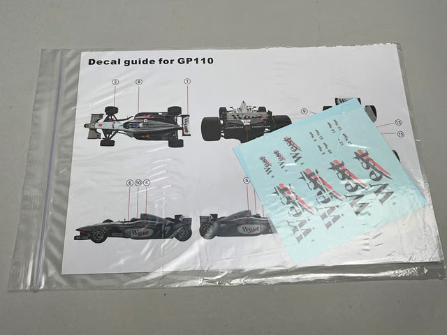 1:18 TOPMARQUES GP REPLICAS GP110AWD McLaren MP4/12 (1997) Winner European GP Jerez, Spain 1997 M. Hakkinen #9