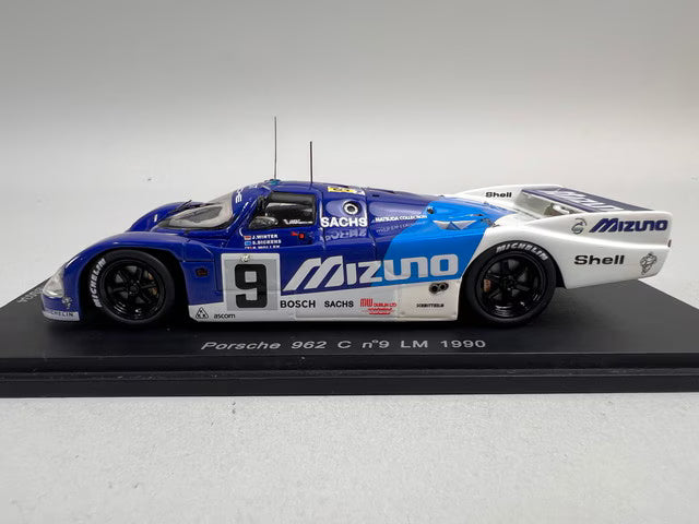 1:43 Spark KBS034 Porsche 962C Le Mans 24H 1990 #9 MIZUNO B. Wollek / S. Dickens