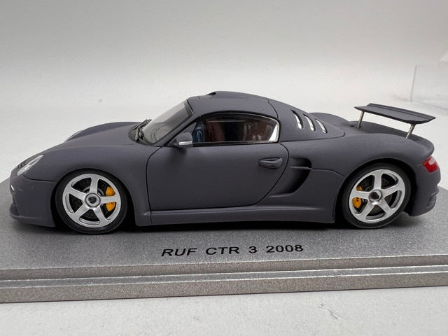 1:43 Spark S0717 RUF CTR3 2008 Matte Black