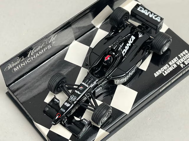 1:43 MINICHAMPS 430980086 Arrows Hart A19 F1 Launch Version 1998 #16 P.P. Diniz