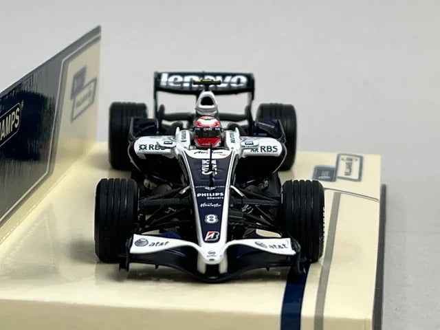1:43 MINICHAMPS 400080078 Williams Toyota Show Car 2008 Kazuki Nakajima #8