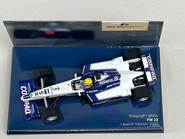 1:43 MINICHAMPS 80420029770 Williams F1 BMW FW22 Launch Version 2001 #5
