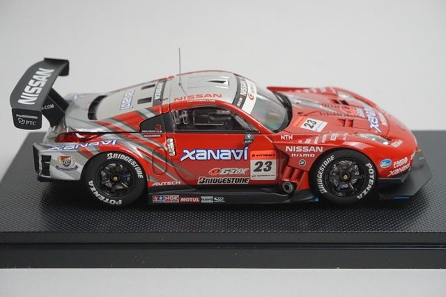 1:43 EBBRO 43957 Nissan Xanavi Nismo Z Super GT500 2007 Late Model #23 model car