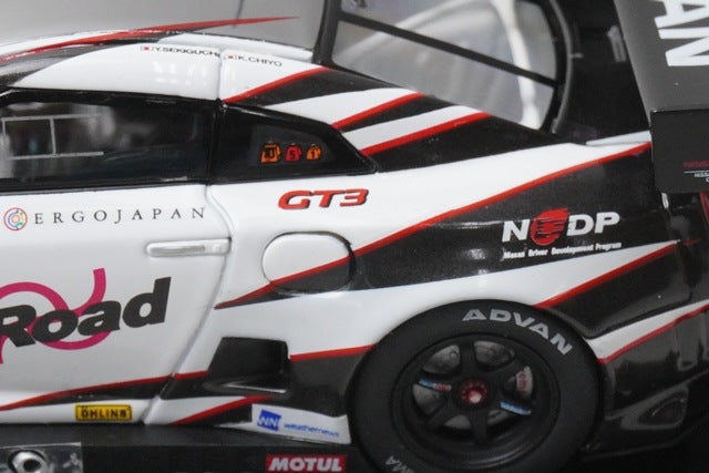 1:43 EBBRO 44746 S-Road NDDP GT-R Super GT300 2012 #3 Yuhi Sekiguchi Katsumasa Chiyo model car