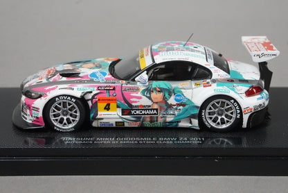 1:43 Good Smile Racing 842061 EBBRO Hatsune Miku BMW Z4 Super GT300 Series Winner ver. 2011 #4