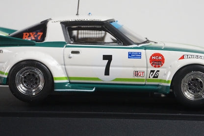 1:43 EBBRO 43238 Mazda Savanna RX-7 Daytona 24H Racing 1979 #7 model car