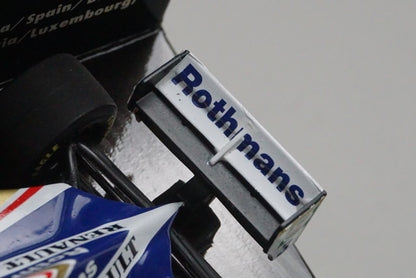 1:43 MINICHAMPS 436970003 Williams Renault FW19 World Champion J.Villeneuve 1997 #3 Rothmans model car