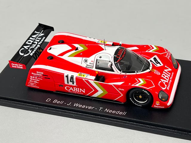 1:43 SPARK KBS042 Porsche 962 GTI LM Le Mans 1989 #14 CABIN