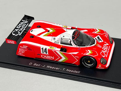 1:43 SPARK KBS042 Porsche 962 GTI LM Le Mans 1989 #14 CABIN