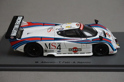 1:43 SPARK S0650 Lancia LC2 LM Le Mans 1983 MARTINI #4 model car