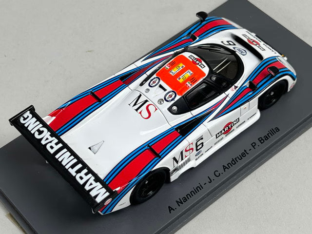1:43 SPARK S0652 Lancia LC2 Le Mans 24H 1983 #6 Martini A. Nannini / J.C. Andrew / P. Barilla