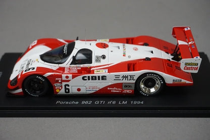 1:43 SPARK KBS047 Porsche 962 GTI LM Le Mans 1994 #6