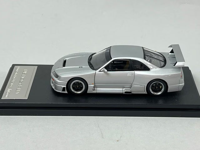 1:43 HPI 8166 Nissan NISMO GT-R Le Mans Silver Custom Order for Miniature Car Fans model car