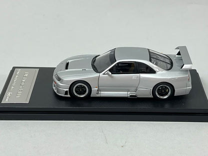 1:43 HPI 8166 Nissan NISMO GT-R Le Mans Silver Custom Order for Miniature Car Fans model car