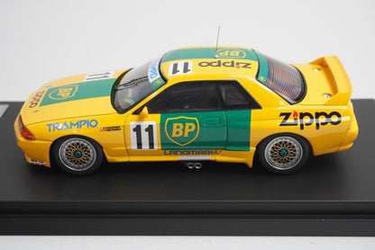 1:43 HPI 8077 Nissan Skyline BP Oil TRAMPIO GT-R JTC 1993 #11 TRAMPIO model car