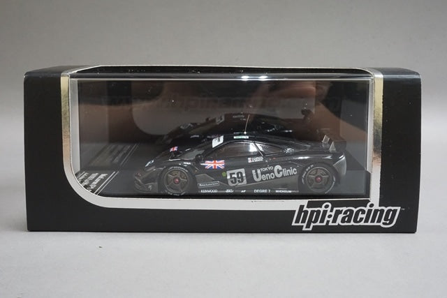 1:43 HPI 8257 McLaren F1 GTR Le Mans Winner 1995#59 Ueno Clinic model car
