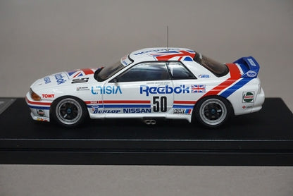 1:43 HPI 8607 Nissan Reebok Skyline GT-R JTC Suzuka 1991 #50