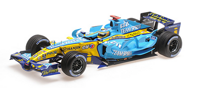 [ Back-order ] MINICHAMPS 117061801 1:18 Renault R26 F Alonso Brazilian GP 2006 World Cup model car