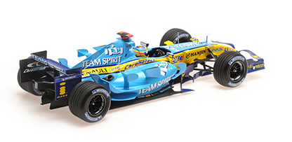 [ Back-order ] MINICHAMPS 117061801 1:18 Renault R26 F Alonso Brazilian GP 2006 World Cup model car