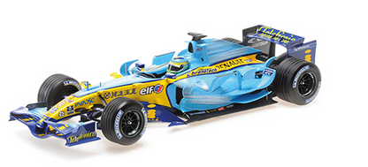 [ Back-order ] MINICHAMPS 117061602 1:18 Renault R26 J.Fisichella Chinese GP 2006 3rd place model car