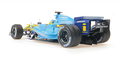 [ Back-order ] MINICHAMPS 117061602 1:18 Renault R26 J.Fisichella Chinese GP 2006 3rd place model car